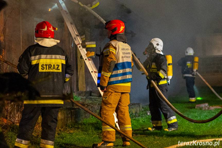 REGION. Pożar łemkowskiej chyży