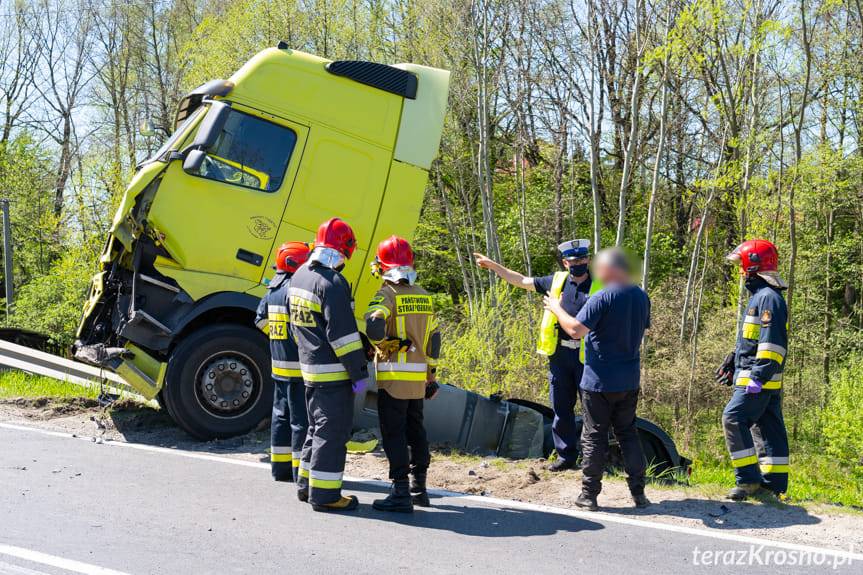 Wypadek w Pustynach na DK19