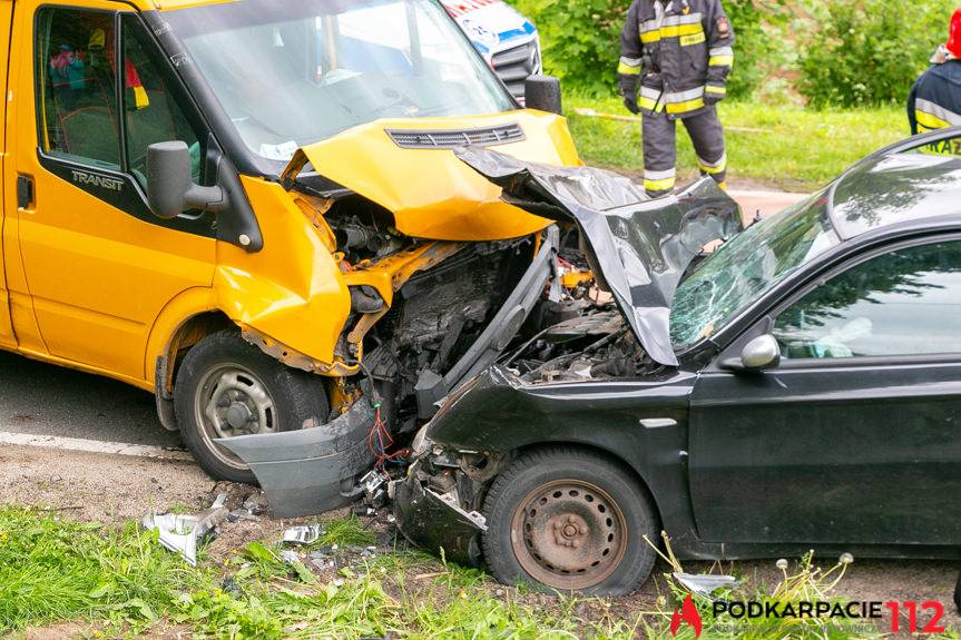 Poważny wypadek w Czarnorzekach