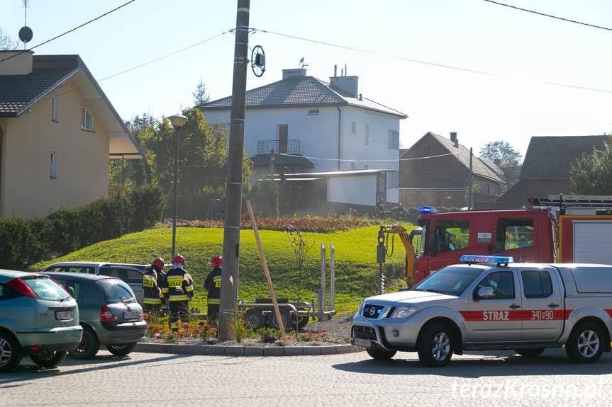 Ewakuowani mieszkańcy po uszkodzeniu rury gazowej