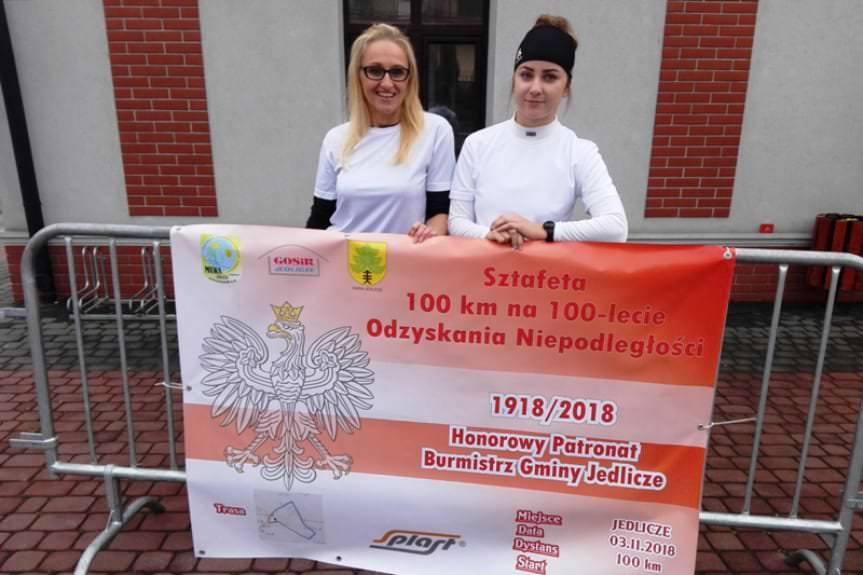 Sztafeta Niepodległości 100 km na 100-lecie Odzyskania Niepodległości