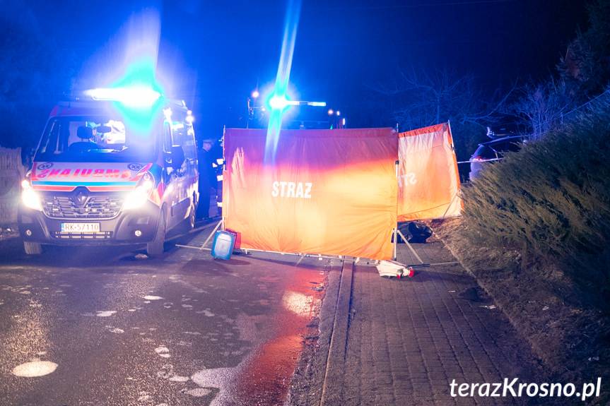 Śmiertelny wypadek w Krościenku Wyżnym, nie żyje 70-latek