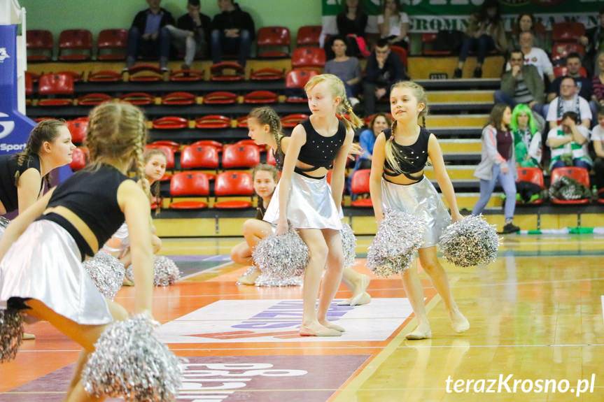 Fragolin Cheerleaders podczas meczu Miasta Szkła Krosno 
