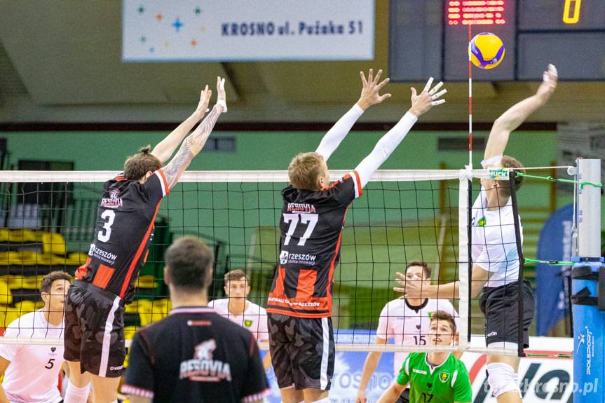 Asseco Resovia Rzeszów zwyciężyła w Krośnie