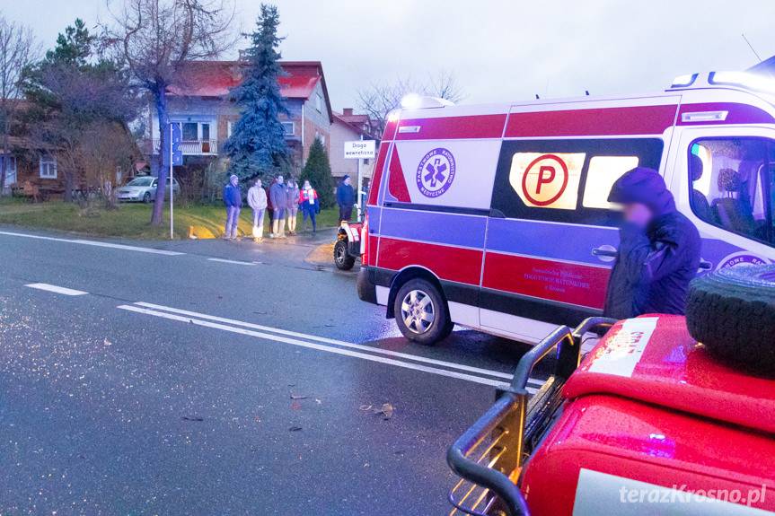 Wypadek w Równem, jedna osoba poszkodowana