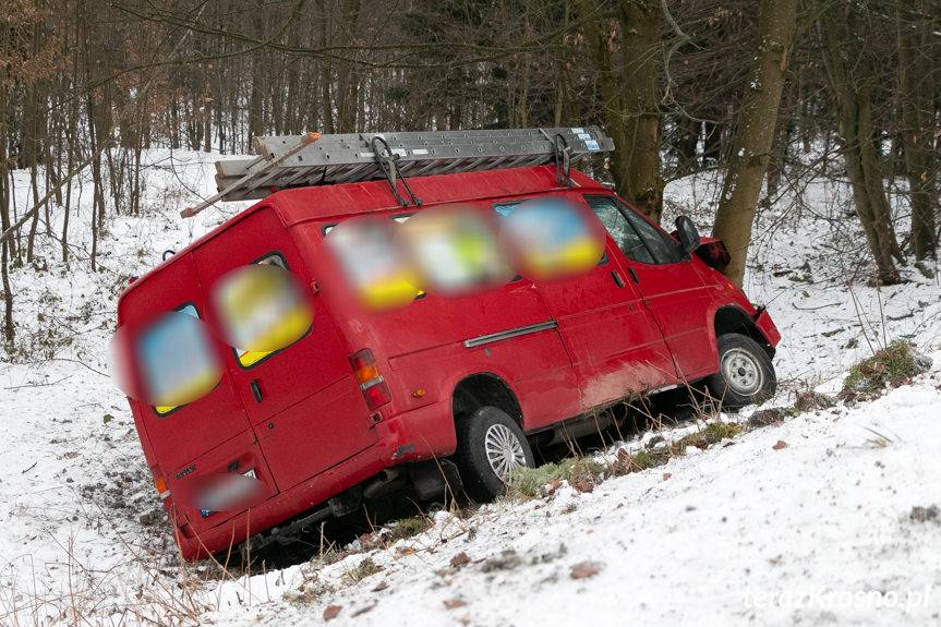 Wypadek w Woli Komborskiej na DK19