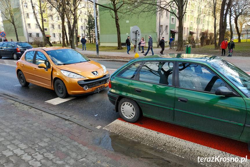 Najpierw kolizja, potem potrącenie
