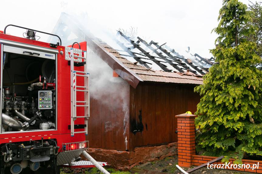 REGION. Pożar domu w Samoklęskach