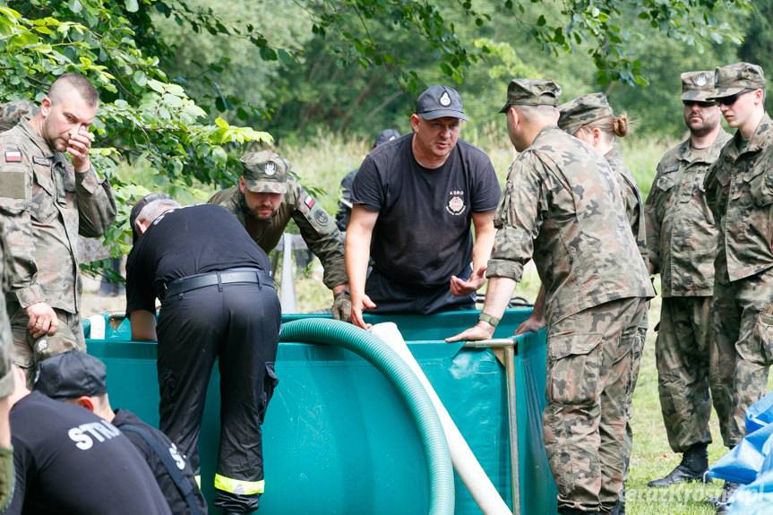 "Terytorialsi" ćwiczyli ze strażakami