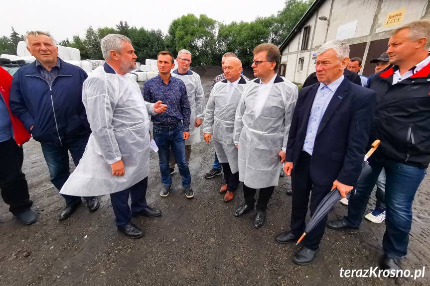 Minister rolnictwa w Korczynie, Krośnie i Lubatowej