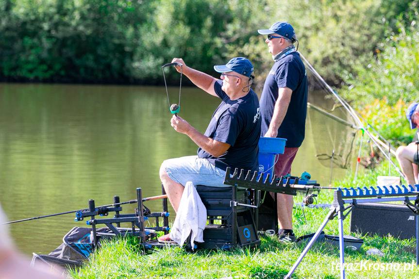 Wędkarze łowili ryby na Gliniance w Krośnie