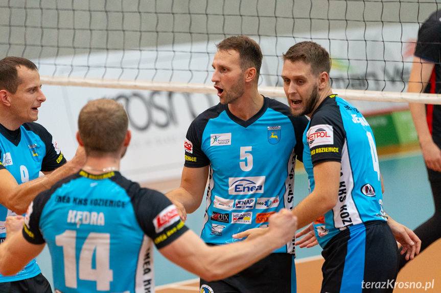 Karpaty Krosno Glass KPU w Krośnie - Enea KKS Kozienice 1:3 