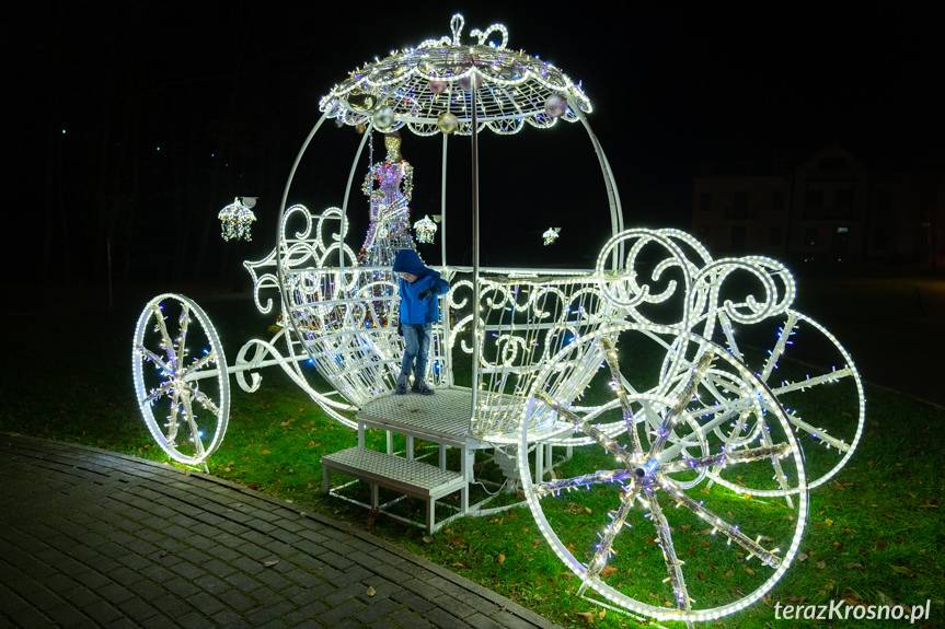 Świąteczne dekoracje w Rymanowie-Zdroju i Iwoniczu-Zdroju