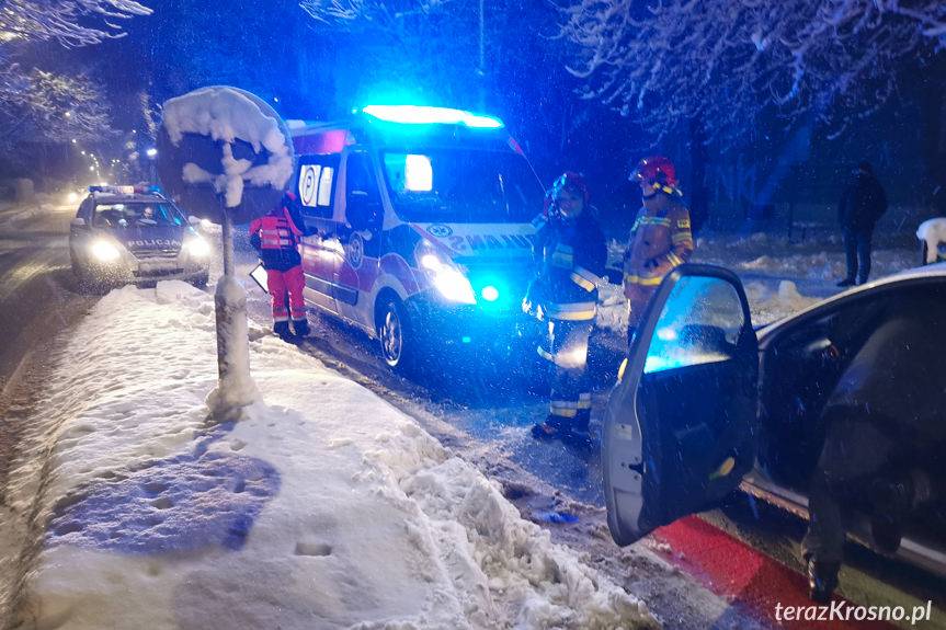 Potrącenie na Krakowskiej 