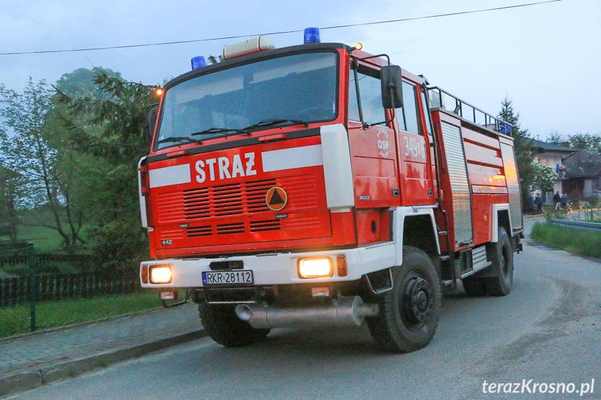 Pożar domu w Milczy. Jedna osoba nie żyje
