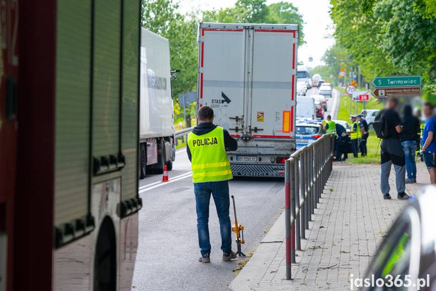 REGION. Zderzenie w Szebniach, jedna osoba poszkodowana