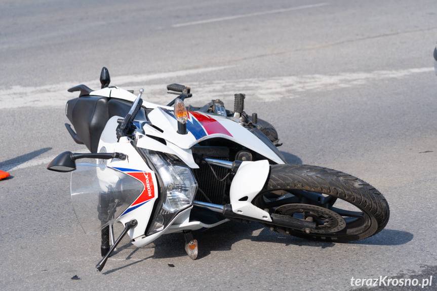 Wypadek na Tysiąclecia w Krośnie