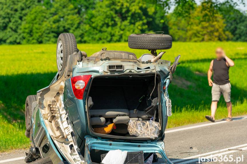 REGION. Wypadek w Zimnej Wodzie na DK28