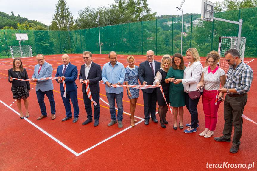 Boisko przy "Gastronomiku" oficjalnie otwarte