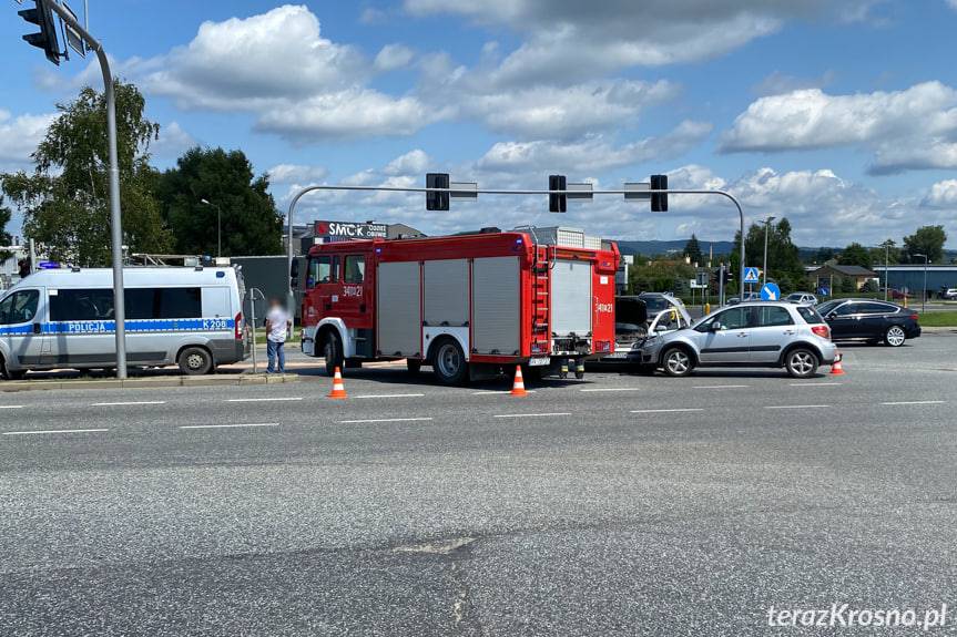 Kolizja na skrzyżowaniu