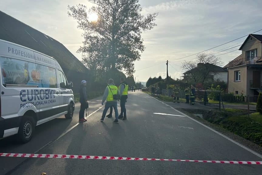 Wypadek w Humniskach