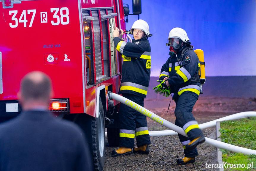 Pożar w budynku gospodarczym w Wietrznie