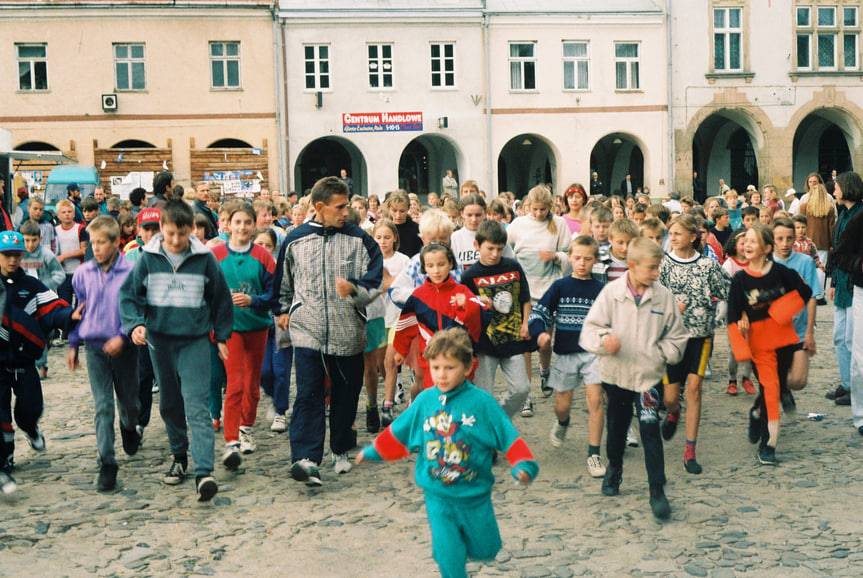 Mistrz Robert Korzeniowski na Krośnieńskiej Starówce