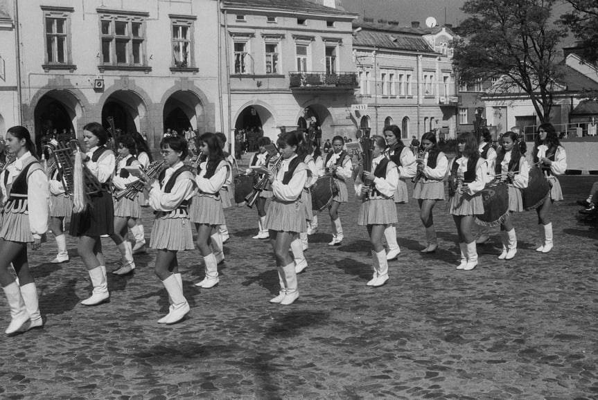 Wręczenie sztandaru 5. Batalionowi Strzelców Podhalańskich w Krośnie