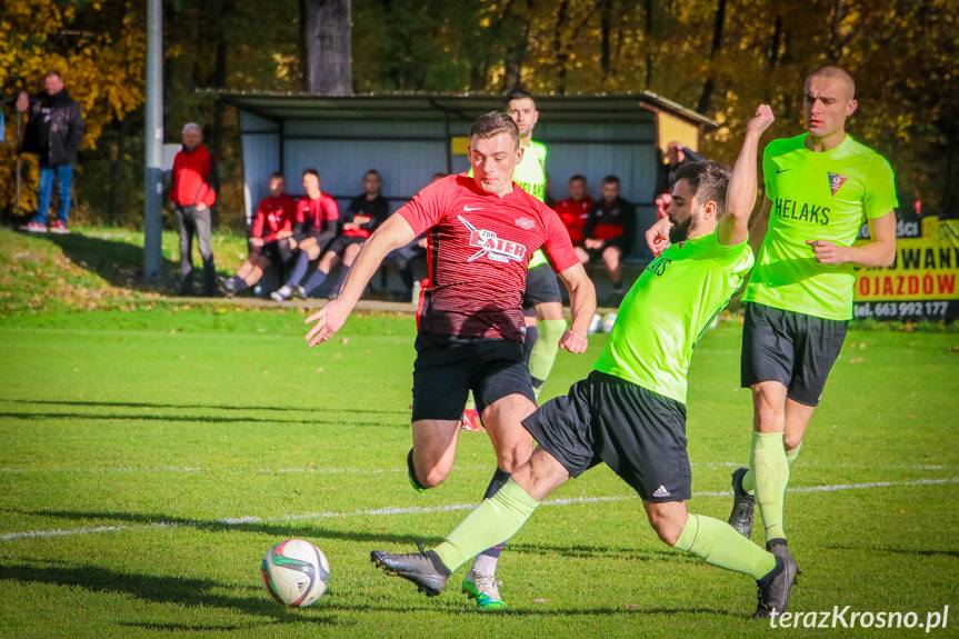Wielkie emocje w derbach gminy Rymanów