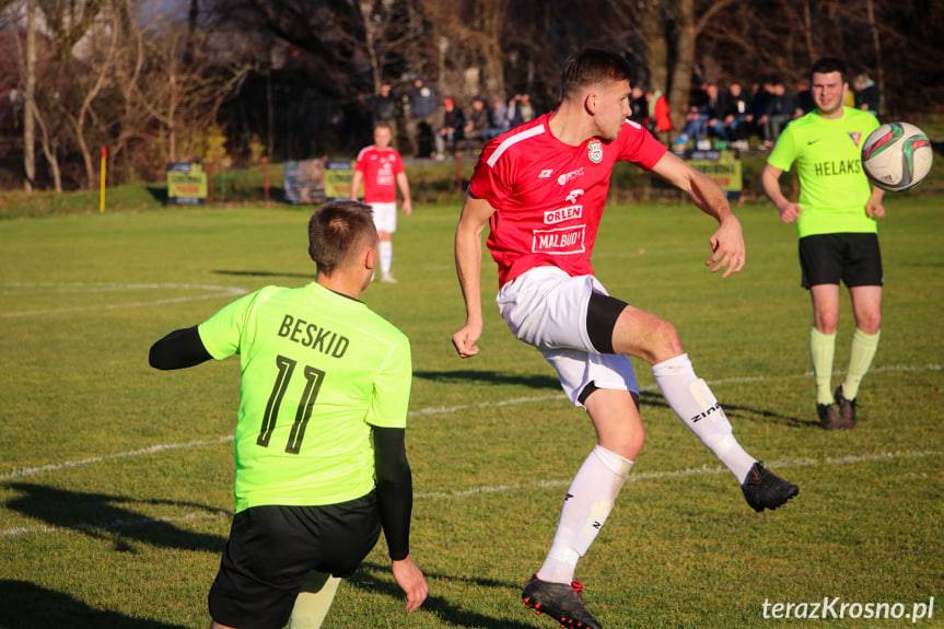 Wygrana Partyzanta na koniec rundy jesiennej w Posadzie Górnej