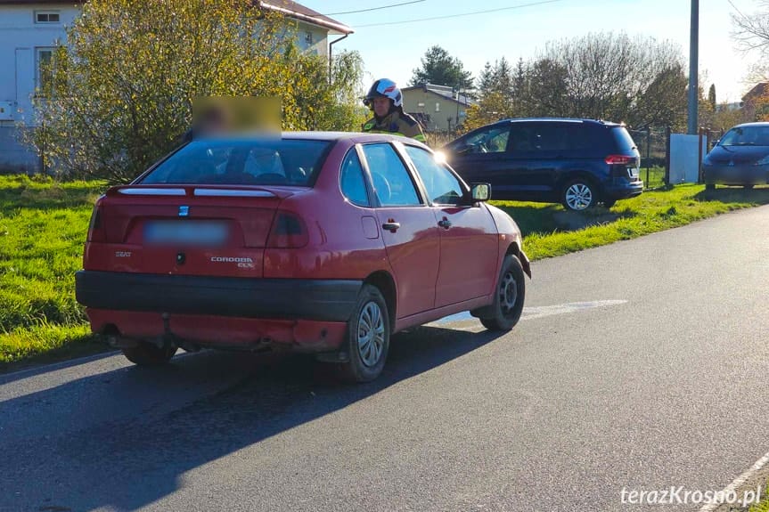 Szczepańcowa. Zderzenie dwóch osobówek