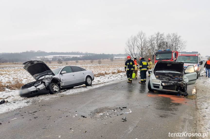 Wypadek w Krośnie na Białobrzeskiej