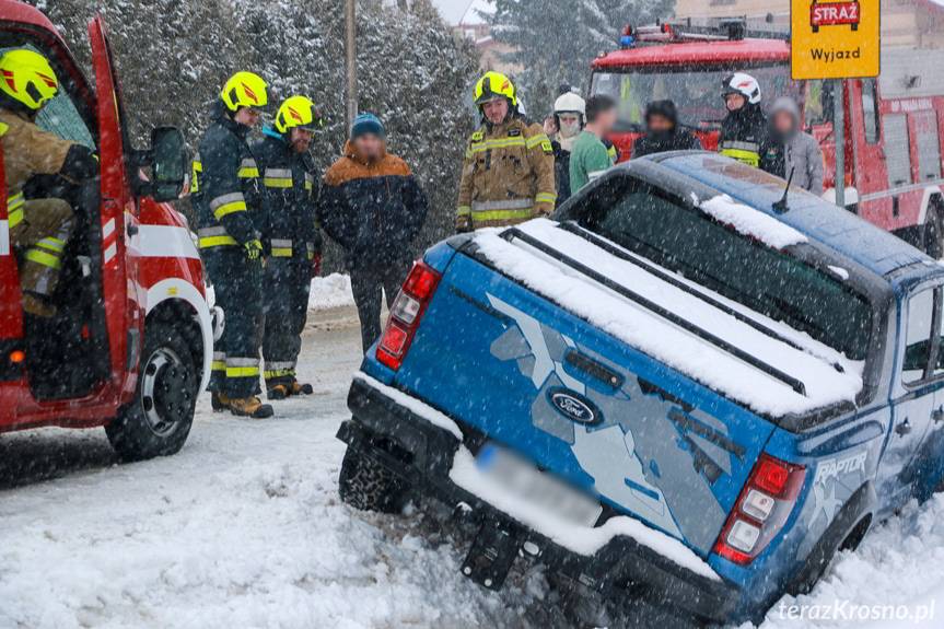 Potrącenie pieszego w Posadzie Górnej