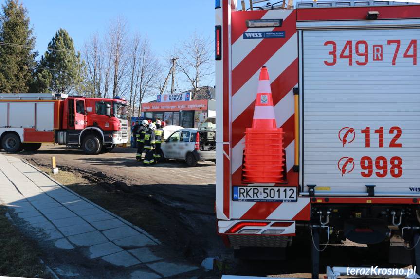 Interwencja straży w Rogach