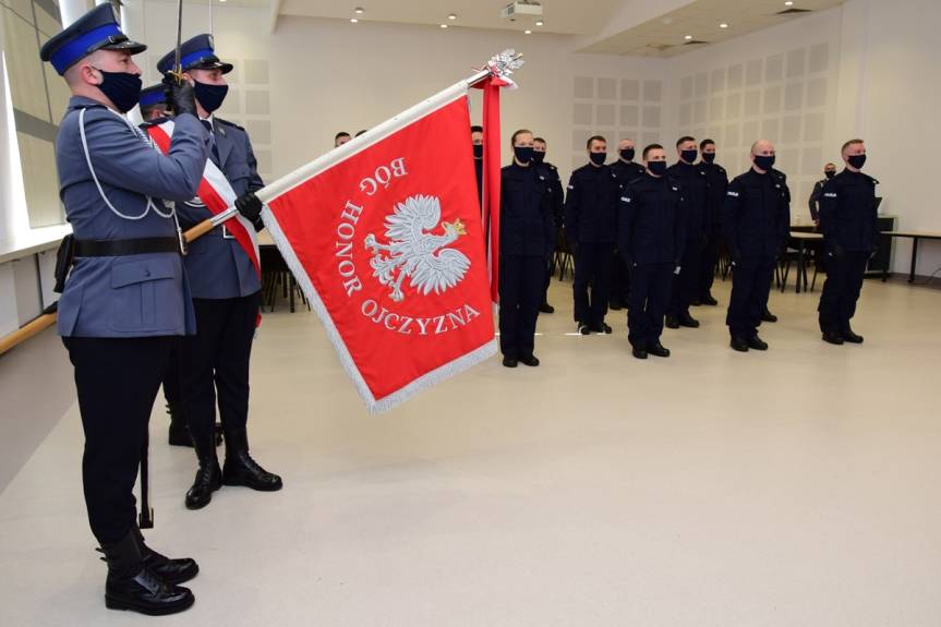 Nowi policjanci złożyli ślubowanie