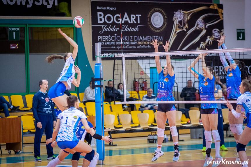 Karpaty Krosno Glass-KPU w Krośnie - MKS San-Pajda Jarosław 3:1