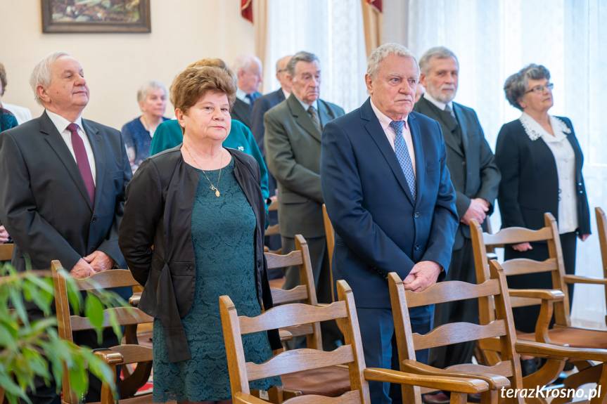 Złote Gody w Krośnie. Pierwsze pary odebrały medale