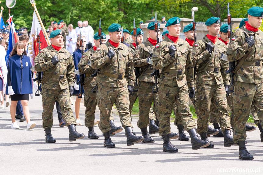 Uroczystości pogrzebowe Jana Borka ps. "Jastrząb" z Lubatowej