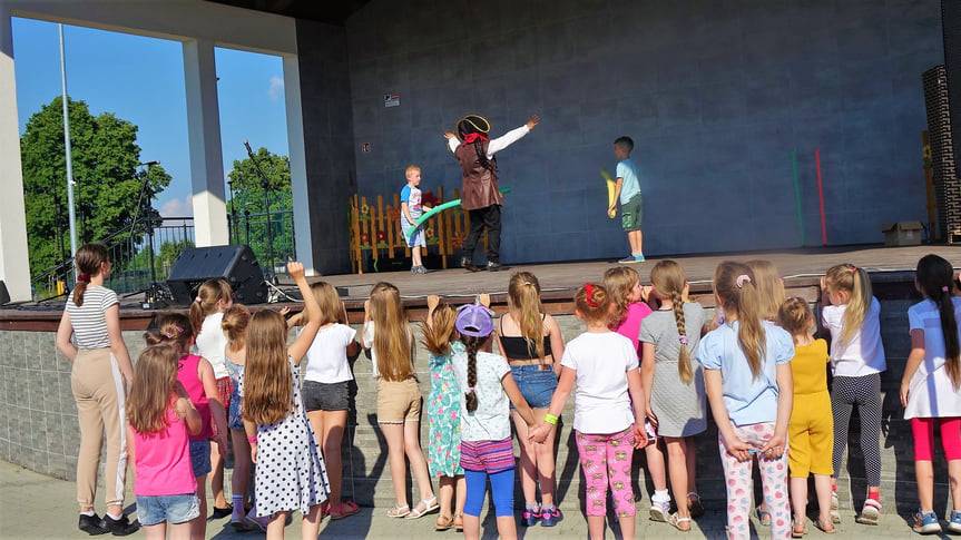 Piknik rodzinny z okazji Dnia Dziecka w Chorkówce