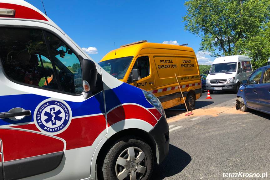 Wypadek w Rymanowie na Sanockiej