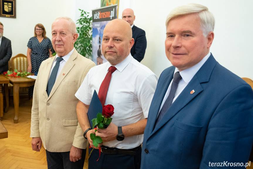 Prezydent Krosna uhonorował Czesława Nowaka. Wręczył też nagrody w dziedzinie sportu