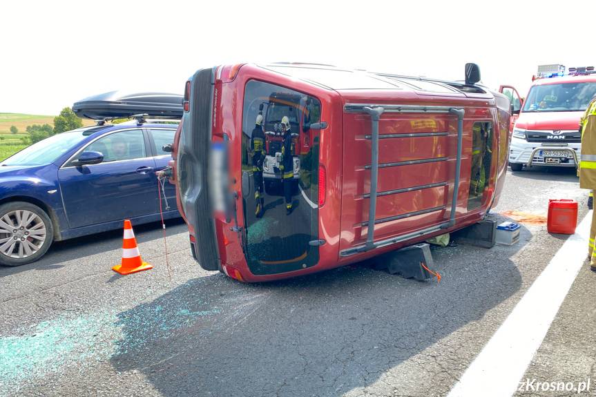 Ford na boku. Kolizja w Miejscu Piastowym