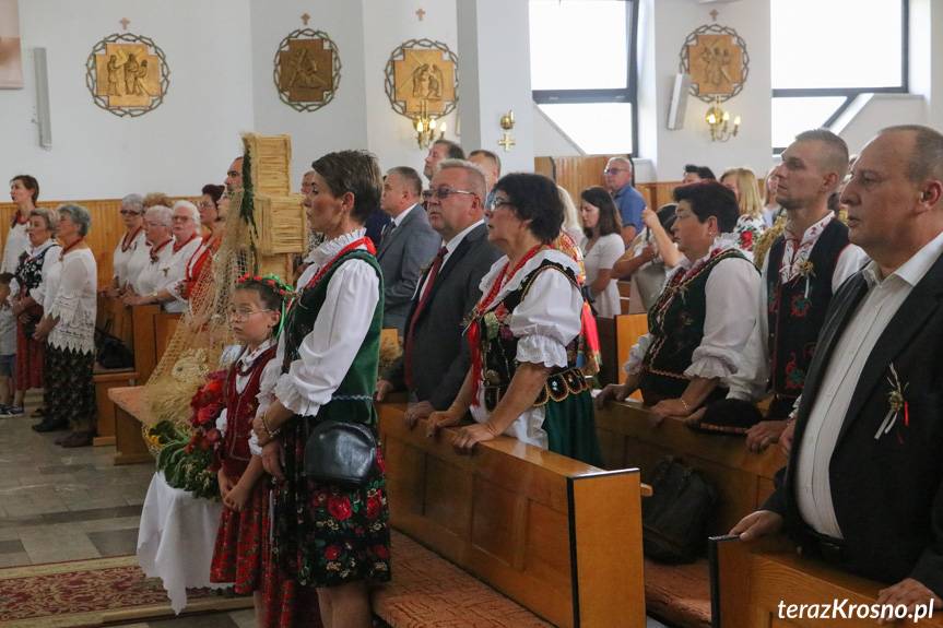 Dożynki gminy Dukla w Łękach Dukielskich