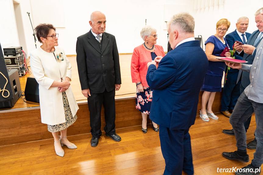 Złote Gody w Rymanowie. Medale za Długoletnie Pożycie Małżeńskie dla 33 par