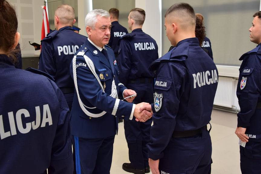 Nowi policjanci złożyli ślubowanie