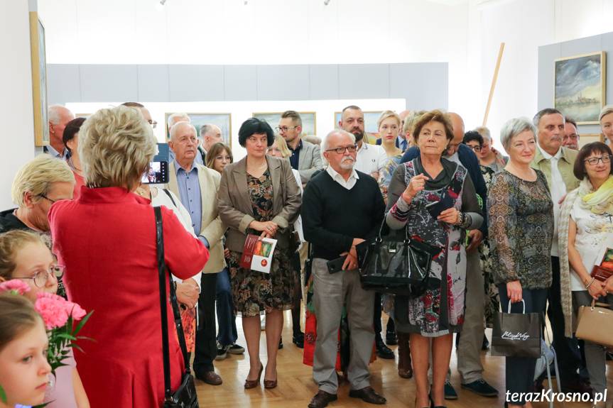 Malarstwo Jerzego Figury na wystawie w Brzozowie