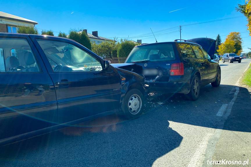 Zderzenie dwóch samochodów w Świerzowej Polskiej