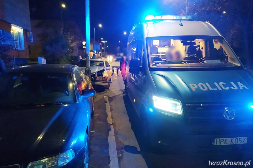 Kolizja dwóch mercedesów