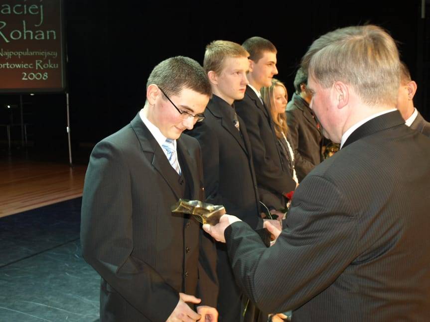 Maciej Rohan i Mariusz Zamirski najpopularniejsi w Krosnie w 2008 roku