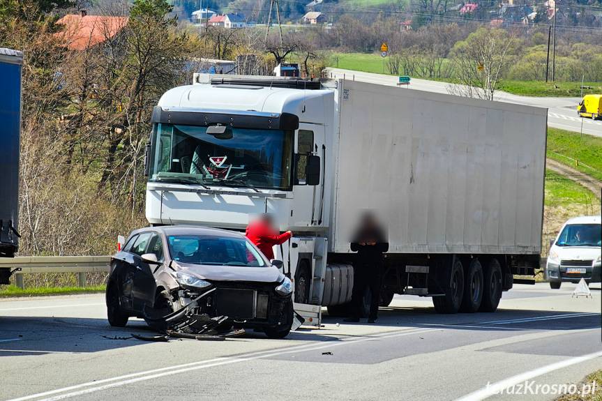 Zderzenie trzech samochodów w Równem